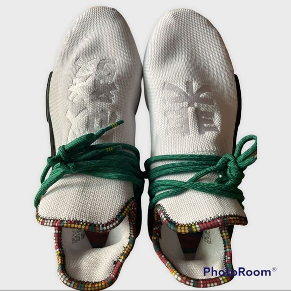 π₯ π Like New π Adidas Pharrell Williams Human Race Sneakers Shoes ~ Size 9 π₯ - Picture 3 of 11